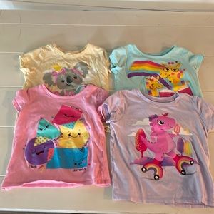 Toddler tops 4 in the bunch